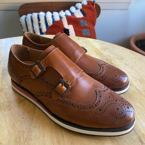 Marc Nolan Palmer Double Strap Brogue